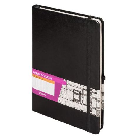 Notes Antra Formalizm A6/96/80g kratka, Czarny